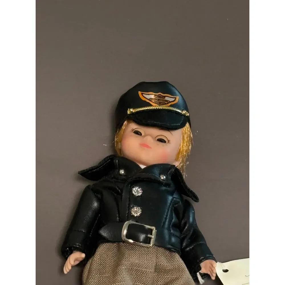 Vintage 1990s Madame Alexander Harley Davidson Billy Doll #17410 Motorcycle Hog